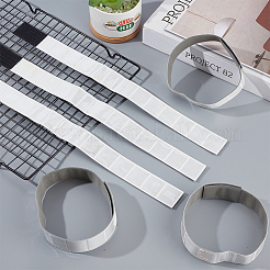 6Pcs PVC Reflective Bands Wristbands for Cycling Running&nbsp;AJEW-GF0013-33A
