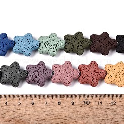 Natural Lava Rock Beads Strands&nbsp;G-N257-23A-01