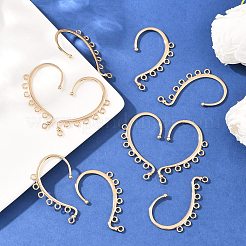 Alloy Ear Cuff Findings&nbsp;PALLOY-N176-09KCG