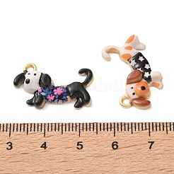 Alloy Enamel Pendants&nbsp;ENAM-F163-02G