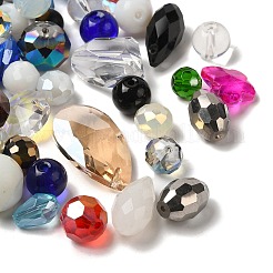 Transparent Glass Beads&nbsp;GLAA-F127-01