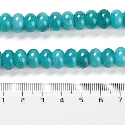 Dyed Natural White Jade Beads Strands&nbsp;G-G107-A04-01