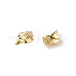 (Defective Closeout Sale: Oxidation) Brass Metallic Nail Cabochons&nbsp;MRMJ-XCP0001-38G