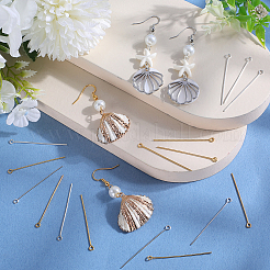 600Pcs 2 Colors Brass Eye Pin&nbsp;KK-SP0001-68C