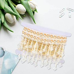 4M Polyester Silk and Plastic Curtain Accessories&nbsp;DIY-CY0002-10A