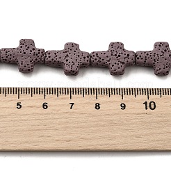 Natural Lava Rock Beads Strands&nbsp;G-L498-E01-01B