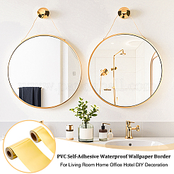 2 Rolls 2 Sizes PVC Self-Adhesive Waterproof Wallpaper Border&nbsp;AJEW-OC0014-64