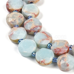 Synthetic Shoushan Stone Beads Strands&nbsp;G-C116-A35-01-1
