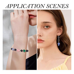 24Pcs 12 Styles Cherry Quartz Glass & Synthetic Malachite & Natural Blue Spot Jasper & Picture Jasper & Green Aventurine & Rose Quartz Beads&nbsp;G-TA0002-92