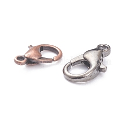 合金製カニカン  オウムトリガークラスプ  カドミウムフリー＆鉛フリー  ミックスカラー  10~21x5.5~12x3~4mm  穴：1~2.5mm&nbsp;PALLOY-XCP0001-31