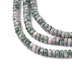 Natural Green Spot Jasper Beads Strands&nbsp;G-H292-A18-02