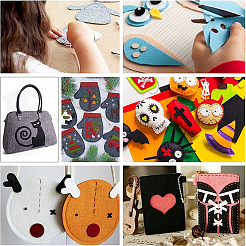 Polyester Felt&nbsp;DIY-WH0146-04U