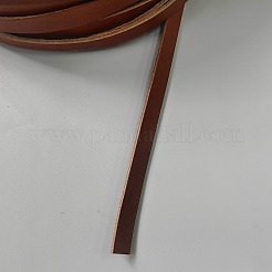 レザーフラットコード  シエナ  10x3mm  約50 M /バンドル&nbsp;WL-WH0009-01
