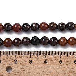 天然アフリカ産オレンジガーネットビーズ連売り  ラウンド  6~6.5mm  穴：0.8mm  約63個/連  15.04''~15.24''（38.2~38.7センチメートル）&nbsp;G-K365-F01-6mm