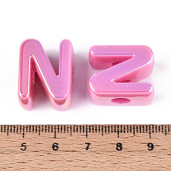 UV Plating Opaque Acrylic Beads&nbsp;PACR-ZX018-04N