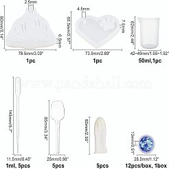 DIY Silicone Pendant Molds&nbsp;DIY-OC0003-07