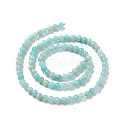 Natural Amazonite Round Beads Strands&nbsp;G-A025-01A