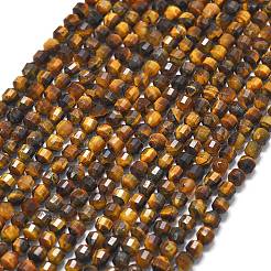 Natural Tiger Eye Beads Strands&nbsp;G-A260-A48-01