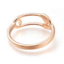 304 Stainless Steel Finger Rings&nbsp;RJEW-F110-05RG-7