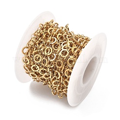 304 Stainless Steel Ring Link Chains&nbsp;CHS-G044-05G-07
