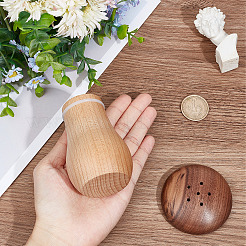 Wood Toothpick Bottle&nbsp;AJEW-WH0329-42