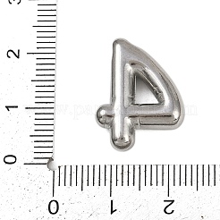 304ステンレスペンダント  フィギュアチャーム  ステンレス鋼色  数4  20.5x16x5.5mm  穴：3x2mm&nbsp;LS-STAS-P402-01P-04