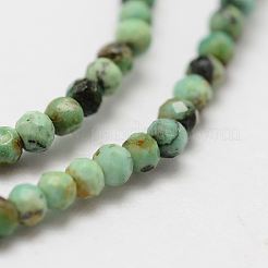 Natural Turquoise Bead Strands&nbsp;G-P270-2mm-18
