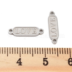 Tarnish Resistant 304 Stainless Steel Connector Charms&nbsp;STAS-Z078-19P