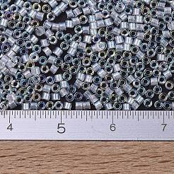 MIYUKIデリカビーズ  シリンダー  日本製シードビーズ  11/0  （db1671)パールライニングクリスタルab  1.3x1.6mm  穴：0.8mm  約100000個/500g&nbsp;SEED-MY11-DB1671