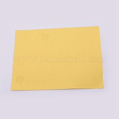 PVCラベル紙ステッカー  フラットラウンド  ピンク  17x12.5x0.01cm  ステッカー：35x27mm  15pcs /シート&nbsp;DIY-WH0190-67