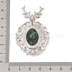 Natural Ruby in Zoisite Pendants&nbsp;G-A226-02P-09