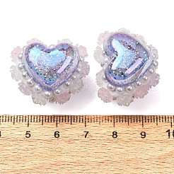 Rwsin & ABS Imitation Pearl & Polymer Clay Beads&nbsp;RE-CBA1913-01G