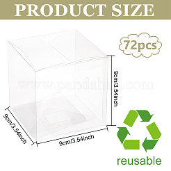 Transparent Plastic PET Boxes Gift Packaging&nbsp;CON-BC0007-92B