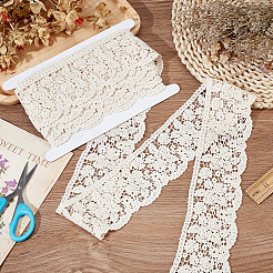 4 Yards Cotton Lace Trim&nbsp;OCOR-FG0001-83
