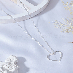 1Pc Alloy Pendant Necklaces for Women&nbsp;NJEW-LP0003-15S