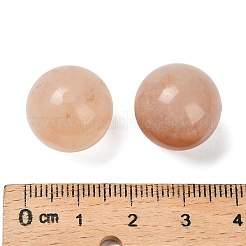 天然新疆産金絹翡翠球状ビーズ  ラウンド  16mm  穴：1.9mm&nbsp;G-G290-01A
