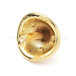 Brass Micro Pave Cubic Zirconia Pendants&nbsp;KK-P345-24G