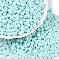 Opaque Baking Paint Glass Beads&nbsp;DGLA-T004-03P