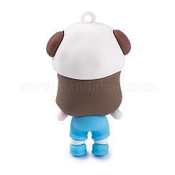 The 12 Chinese Zodiac Girl Doll PVC Plastic Pendants&nbsp;LS-KY-S172-16H