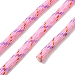 ポリエステル製の丸編みコード  DIYクラフト用  ピンク  6mm  約2.19ヤード（2m）/ pc&nbsp;FB-CBA35DC-01K