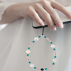 1Pc Acrylic Beaded Mobile Straps for Women&nbsp;AJEW-LP0006-98