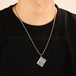 Pageable Bible Book Alloy Pendant Necklaces for Women Men&nbsp;WH-WGDBE19-01