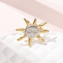304 Stainless Steel Cuff Rings for Women&nbsp;RJEW-B136-03GP