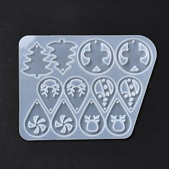 DIY Christmas Theme Pendant Silicone Molds&nbsp;DIY-I102-01