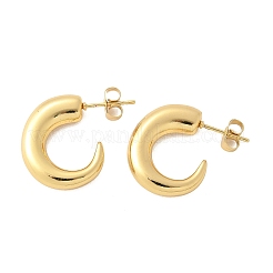 304 Stainless Steel Stud Earrings&nbsp;EJEW-L296-001G-01