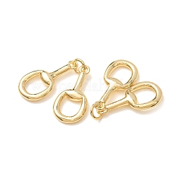 Brass Pendants&nbsp;KK-CBA2F11-36G