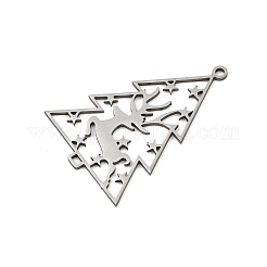 Christmas 201 Stainless Steel Pendants&nbsp;STAS-C156-01O-P
