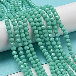 Opaque Glass Beads Stands&nbsp;EGLA-A035-P4mm-D14