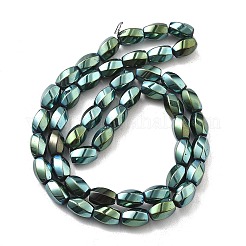 Electroplated Synthetic Non-magnetic Hematite Beads Strands&nbsp;G-P545-G02-02H