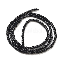 Natural Black Tourmaline Beads Strands&nbsp;G-H042-B21-01